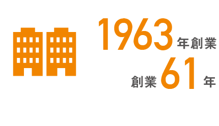 1963年創業 創業61年